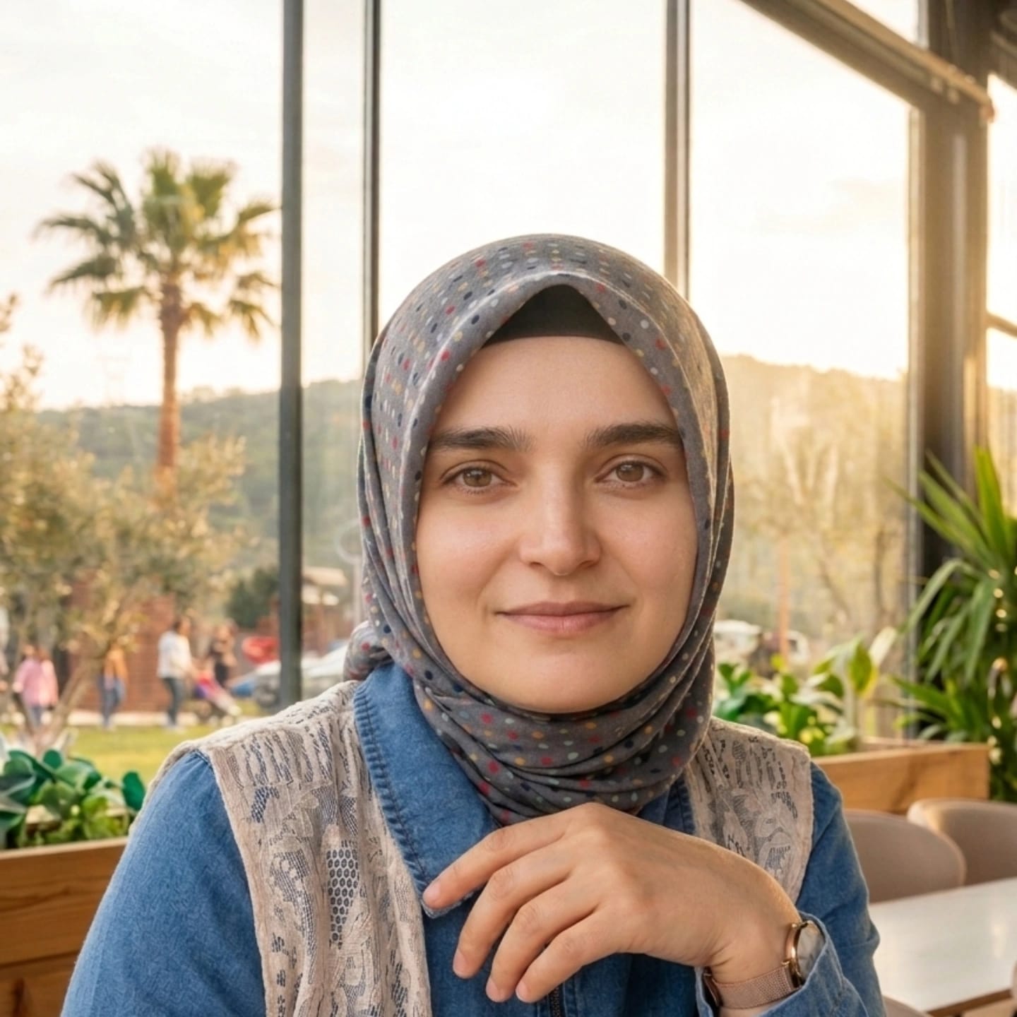 Emine — AI içerik tasarımcısı portresi